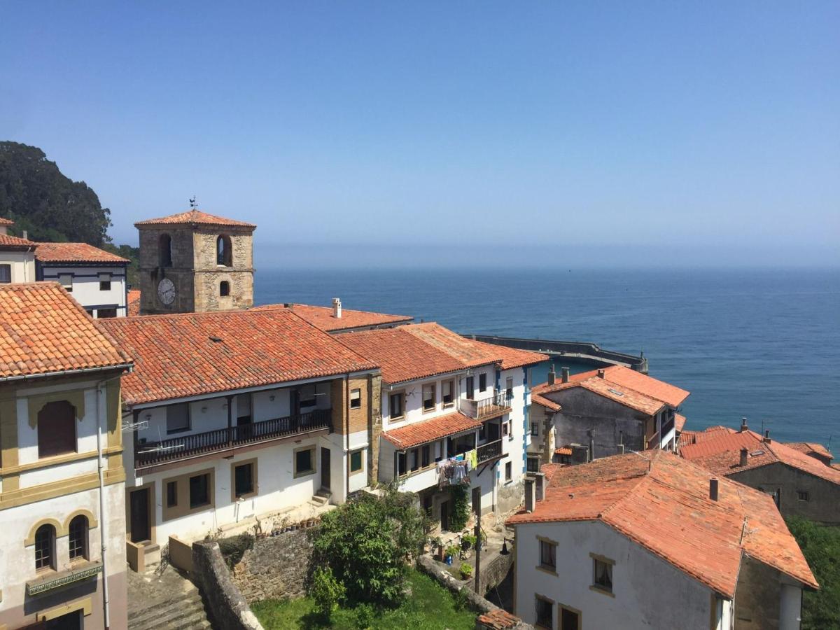 La Casina Del Reloj Con Vistas Al Mar Leilighet Lastres Eksteriør bilde